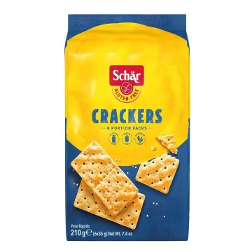 Crackers| Biscuiti sarati (fara gluten, fara lactoza, vegan) 210g - SCHAR