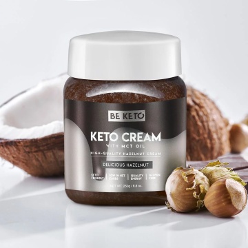 Crema tartinabila KETO Delicious Hazelnut + MCT (fara zahar, fara gluten, vegan) 250g - BE KETO - Img 4