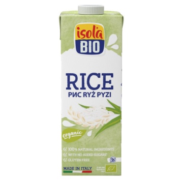 ECO Bautura din orez, fara gluten, Isola Bio 1L