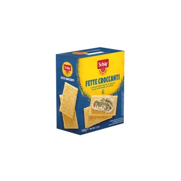 Felii de paine Crocante (fara gluten, fara lactoza) 150g - Schar