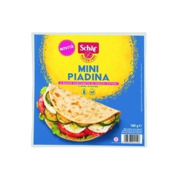Lipii Piadina Mini (fara gluten, fara lactoza) 180g - Schar