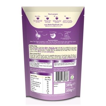 Taietei Angel Hair Eco din Konjac (fara gluten, low carb, keto, vegan) 385g - Better Than Foods - Img 2