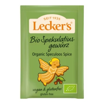 Condiment ECO pentru biscuiti de Craciun Spekulatius (fara gluten, vegan) 16g - LECKER’S