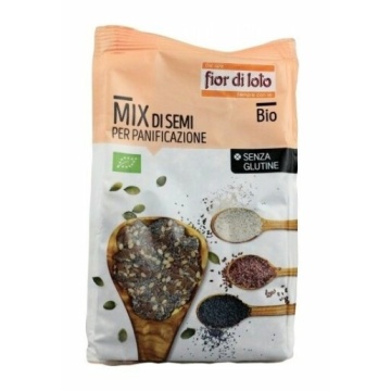 ECO Mix de seminte pentru panificatie, fara gluten, Fior di Loto 250g - Img 2