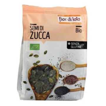 ECO Seminte de dovleac, decojite, fara gluten, Fior di Loto 200g