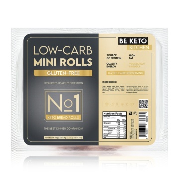 Mini Chifle KETO (fara zahar, fara gluten) 100g - BE KETO