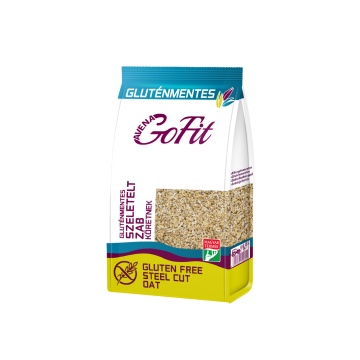 Ovaz taiat (tip Irish porridge) fără gluten 500g - Avena GoFit