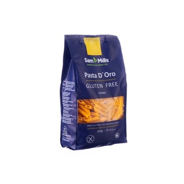 Penne din porumb (fara gluten) 500g - Pasta dOro SamMills - Img 2