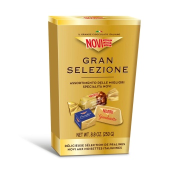 Praline de ciocolata asortate (fara gluten) 250g - Novi