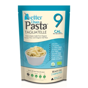 Tagliatelle Eco din Konjac (fara gluten, low carb, keto, vegan) 385g - Better Than Foods