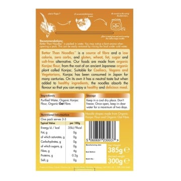Taietei Thai Eco din konjac (fara gluten, low carb, vegan) 385g - Better than Foods - Img 2