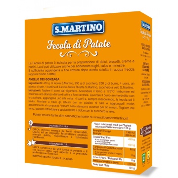 Amidon de cartofi, fara gluten, S.Martino 250g - Img 4