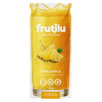 Bautura instant pudra cu aroma de Ananas, Stevia si Vitamina C (fara zahar, fara gluten, fara lactoza, vegan) 10g - ProNutrition