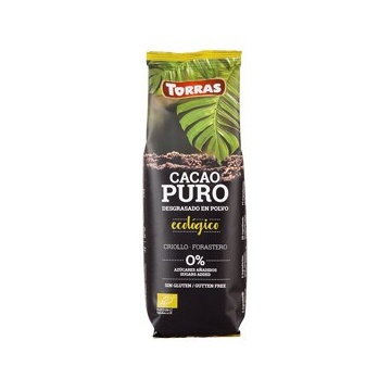 Cacao pudra ECO 11% grasime (fara zahar, fara gluten) 150g - Torras