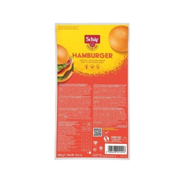 Chifle Hamburger (fara gluten, fara lactoza) 300g - Schar