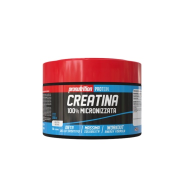 Creatina micronizata 200g (fara gluten, vegana) - Pro Nutrition