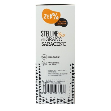 ECO Paste Stelline din Hrisca bio, fara gluten, Zer% Glutine 250g - Img 2