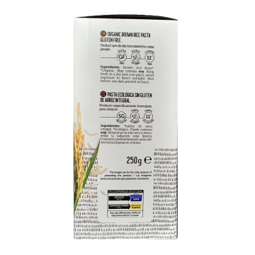 ECO Paste Tagliatelle din orez integral, fara gluten, Zer% Glutine 250g - Img 2