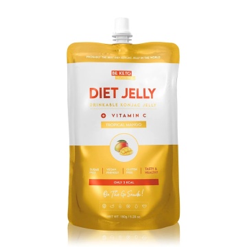 Jeleu Dietetic de Baut cu Konjac si MANGO (fara zahar, fara gluten, vegan, keto) 150g - BE KETO