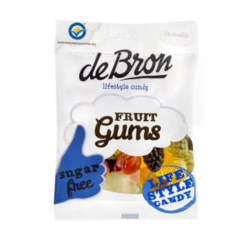 Jeleuri cu aroma de fructe (fara zahar, fara gluten) 100g - DeBron
