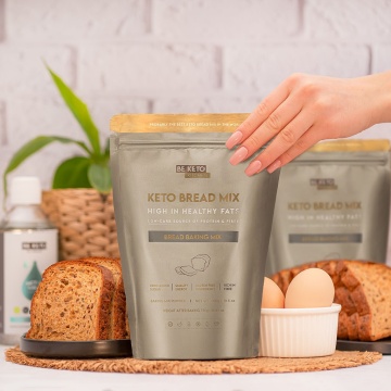 Mix pentru paine Keto (fara zahar, fara gluten) 300g - BE KETO - Img 2