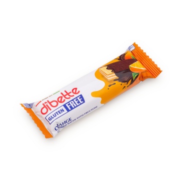 Napolitana glazurata cu portocala (fara zahar, fara gluten) 26g - Dibette - Img 2