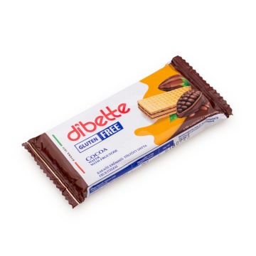 Napolitane cu cacao (fara zahar, fara gluten) 50g - Dibette - Img 2