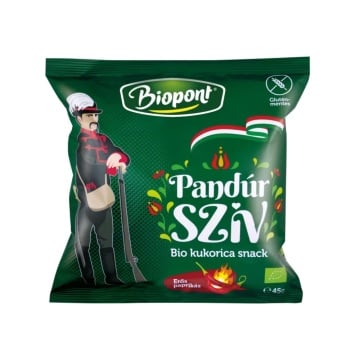 Pufuleti din porumb ECO cu Ardei Iute (fara gluten) 45g - Biopont