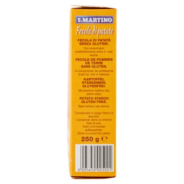 Amidon de cartofi, fara gluten, S.Martino 250g - Img 3