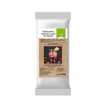 Bautura cu gust de CAPSUNI (lowcarb, fara zahar, fara gluten, KETO) 100g - NoCarb