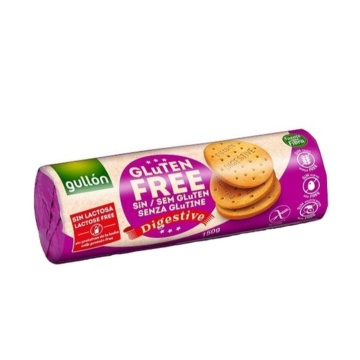 Biscuiti digestivi (fara gluten, fara lactoza) 150g - Gullon