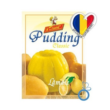 Budinca cu aroma de lamaie (fara zahar, fara gluten) 42g - Desert - Img 2