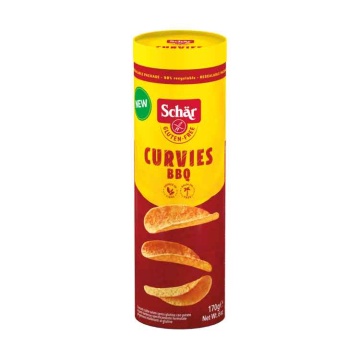 Chipsuri cu aroma BARBEQUE (fara gluten, fara ulei de palmier) 170g - Schar