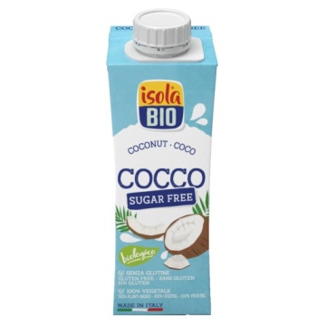 ECO Bautura Bio de cocos, To Go, fara gluten, fara zahar, Isola Bio 250ml - Img 2