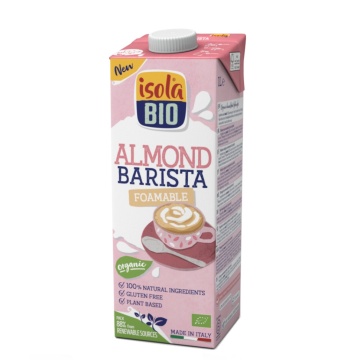 ECO Bautura din migdale Barista, fara gluten, Isola Bio 1L - Img 2