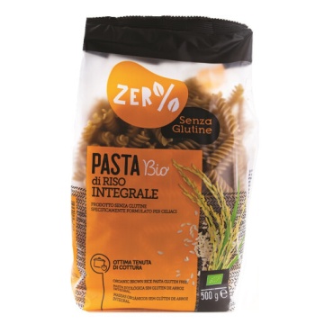 ECO Paste Fusilli din orez integral, fara gluten, Zer% Glutine 500g