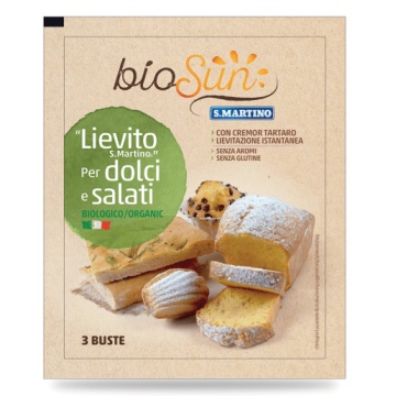 ECO Praf de copt fara gluten, vegan (3 plicuri) bioSUN 48g