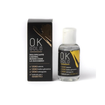 Indulcitor Lichid (fara gluten) 50ml - OK GOLD
