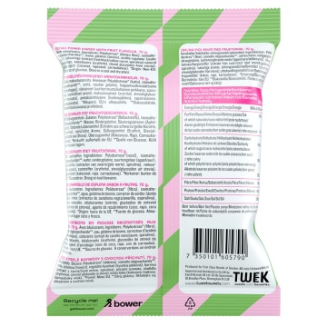 Jeleuri moi FOAM FEVER cu aroma de fructe cu Stevia, (fara zahar, fara gluten) 70g - TWEEK - Img 2