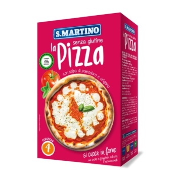 Mix pentru pizza fără gluten S.Martino 460g