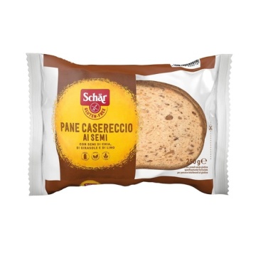Paine de casa cu seminte Pane Casereccio (fara gluten, fara lactoza) 250g - Schar