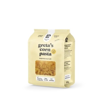 Paste din porumb FUSILLI (fara gluten, fara ou) 200g - It's us