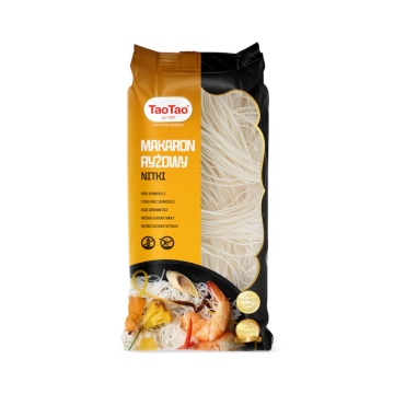 Paste fidea Vermicelli din orez (fara gluten) 200g - TaoTao