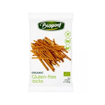 Sticksuri BIO (fara gluten, vegane) 45g - Biopont