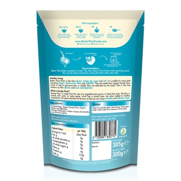 Tagliatelle Eco din Konjac (fara gluten, low carb, keto, vegan) 385g - Better Than Foods - Img 2