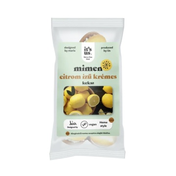 Biscuiti umpluti cu crema de LAMAIE (fara gluten, vegani) 150g - It's us