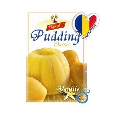 Budinca cu aroma de vanilie (fara zahar, fara gluten) 42g - Desert - Img 2
