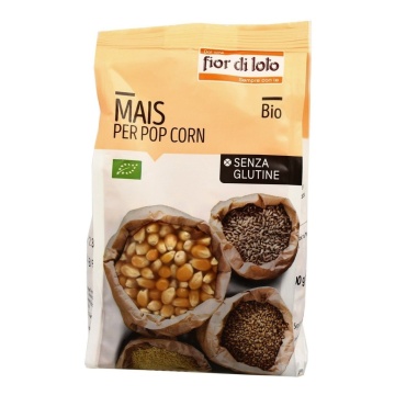 ECO Porumb pentru floricele (pop corn), fara gluten, Fior di Loto 400g - Img 4