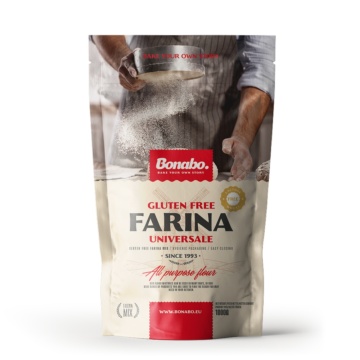 Mix de Faina Universala (fara gluten, fara lactoza) 1kg - Bonabo