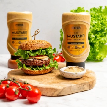 Mustar Keto (fara zahar, gara gluten, vegan) 480g - BE KETO - Img 2